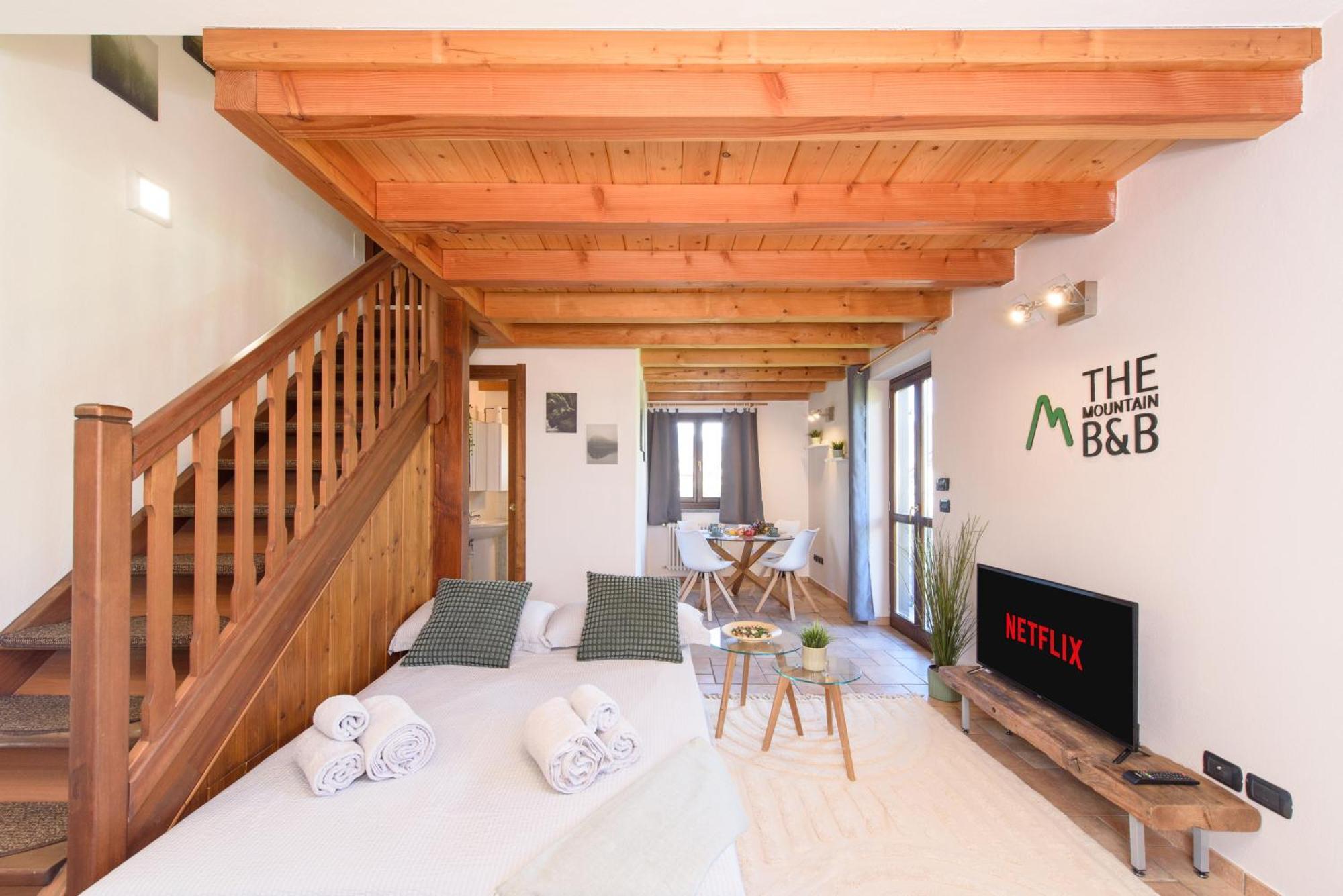"The Mountain B&B" - Ski, Mtb & Beautiful View - Private Parking Aosta Exterior foto